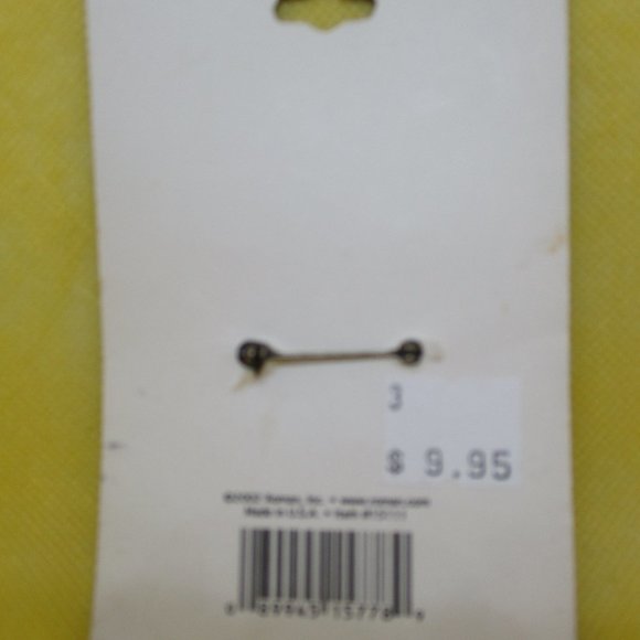 2002 Roman Inc. AB Rhinestone Trumpet Brooch Roman Inc Seasons Greetings Holiday - Picture 4 of 12